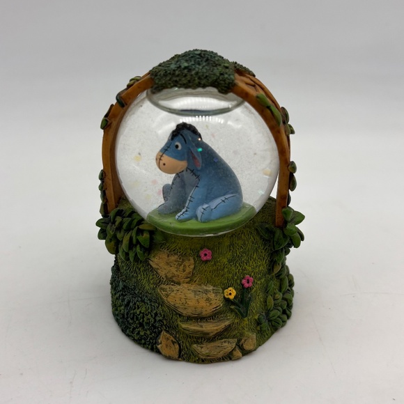 Disney Store Winnie the Pooh and Friends Eeyore Mini Water Snow Globe - Picture 6 of 9